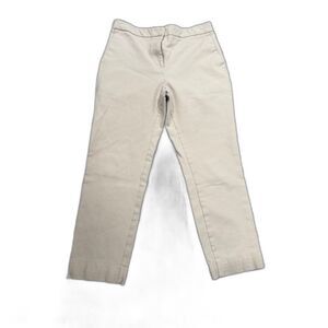 ANN TAYLOR FACTORY Beige Slim Fit Pants Size 4 Stretch Work Casual